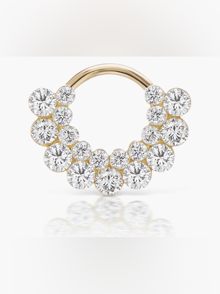 Invisible Diamond Apsara Daith Piece